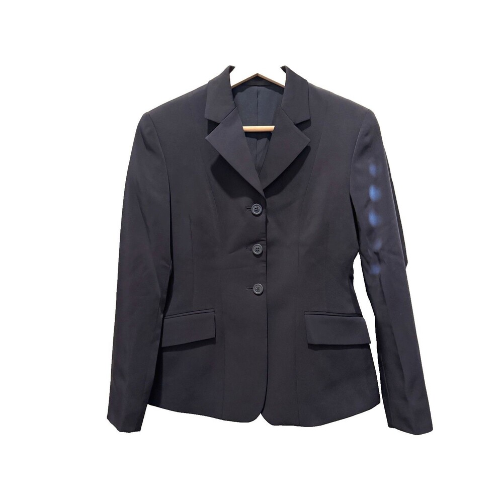 RJ Classics Xtreme Sydney Washable Black Ladies Show Coat - Size 4S